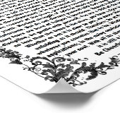 Motivatie Desiderata Poem door Max Ehrmann Poster (Hoek)