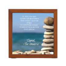 MOTIVATIE DESK/PEN ORGANIZER