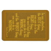 Motivatie "Doe iets" quotemagneet Magneet (Horizontaal)