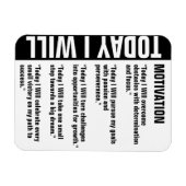 Motivatie Doelen Herinnering aanpassen Magneet (Horizontaal)