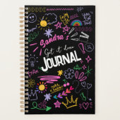 Motivatie Doodle Anti-Journal – Get IT Done Planner (Voorkant)