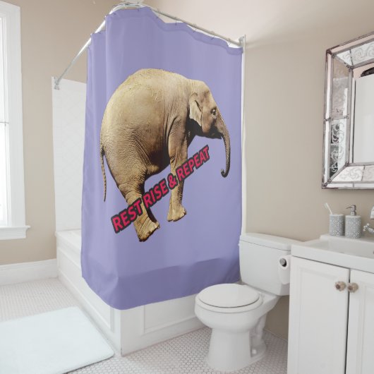 MOTIVATIE douchegordijn (In situ)