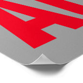 Motivatie dromen geloven bereiken Inspirerend Poster (Hoek)