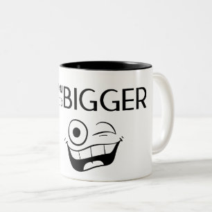 Motivatie droom tweekleurige koffiemok