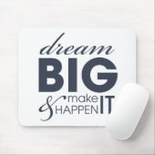 Motivatie droomwerksucces muismat (Met muis)