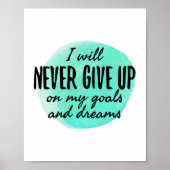 motivatie en bemoedigende koersen poster (Voorkant)