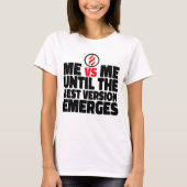 Motivatie en empowerment t-shirt (Voorkant)