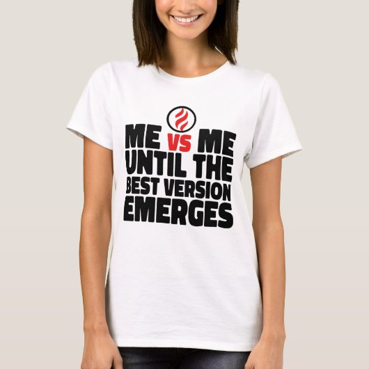 Motivatie en empowerment t-shirt (Voorkant)