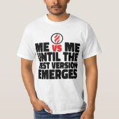 Motivatie en empowerment t-shirt (Voorkant)