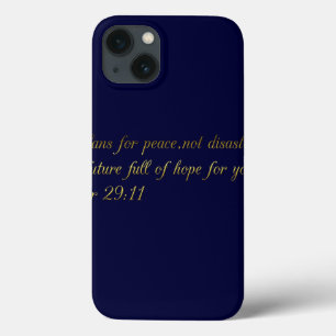 Motivatie en inspirerend bijbelse noteringen iPhone 13 hoesje