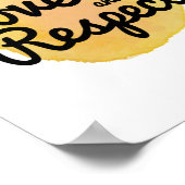 motivatie en inspirerend levensnoteringen poster (Hoek)