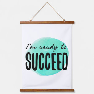 motivatie en inspirerend ochtendcitaten hangend wandkleed