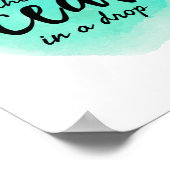 motivatie en inspirerend ochtendcitaten poster (Hoek)