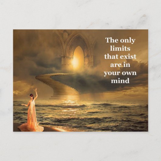 Motivatie en Inspirerend prijsopgave Briefkaart (Voorkant)