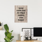 Motivatie en inspirerend prijsopgave poster (Thuiskantoor)