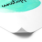 motivatie en inspirerend prijzen voor succes. poster (Hoek)