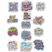 Motivatie en Inspirerend Stickers (Voorkant)