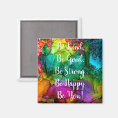 Motivatie en Inspirerend woorden Magneet (Voorkant / Achterkant)