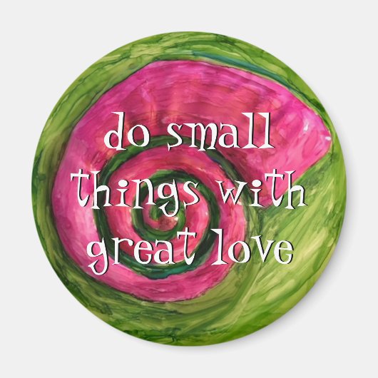 Motivatie en Inspirerend woorden Magnet (Voorkant)