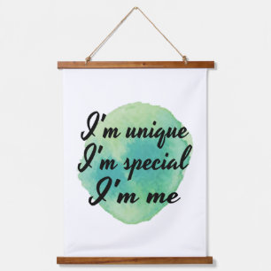 motivatie en inspirerend zelfliefdescitaten hangend wandkleed