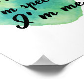 motivatie en inspirerend zelfliefdescitaten poster (Hoek)