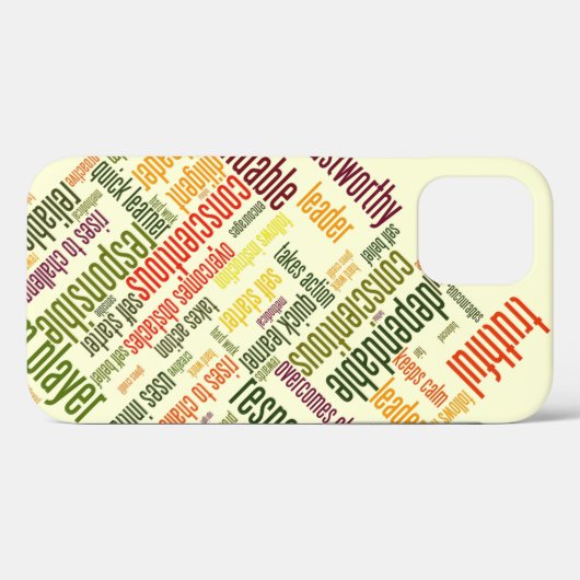 Motivatie en positieve aanmoediging Case-Mate iPhone case (Achterkant (horizontaal))