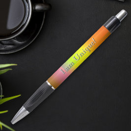 Motivatie en zelfvertrouwen - Ik ben Uniek Pen