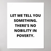 Motivatie: Er is geen nogelijkheid in armoede