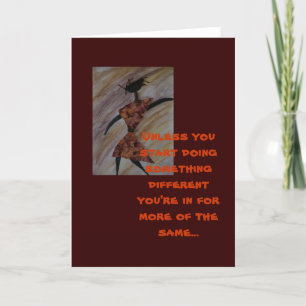 Motivatie etnisch Wenskaart Kaart