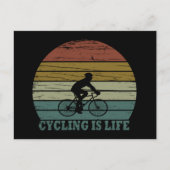 Motivatie fietsen feestdagenkaart (Voorkant)