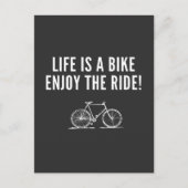 Motivatie fietsen feestdagenkaart (Voorkant)