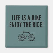 Motivatie fietsen magneet (Voorkant)