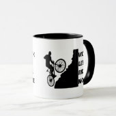 Motivatie fietsen mok (Voorkant rechts)