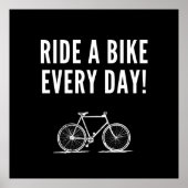 Motivatie fietsen poster (Voorkant)