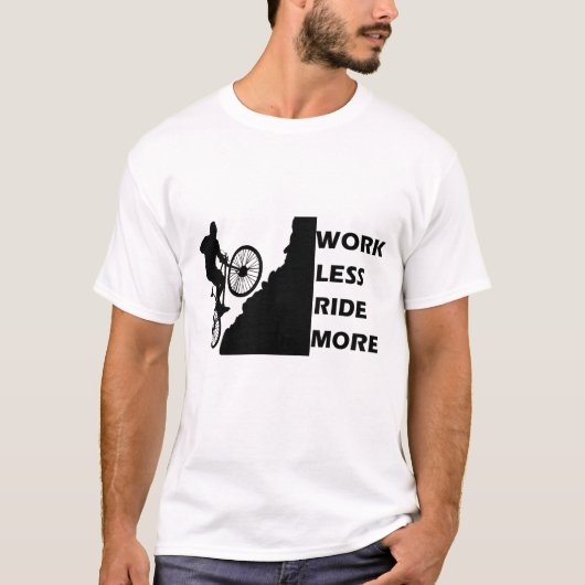 Motivatie fietsen t-shirt (Voorkant)