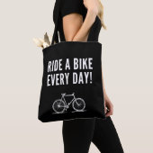 Motivatie fietsen tote bag (Dichtbij)