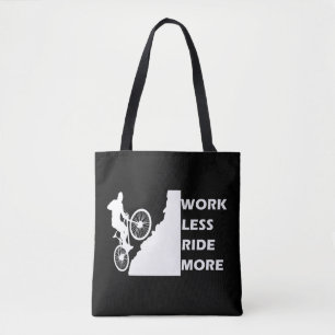 Motivatie fietsen tote bag