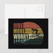 Motivatie fietsoffertes feestdagenkaart (Voorkant / Achterkant)