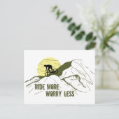 Motivatie fietsoffertes feestdagenkaart (Staand voorkant)