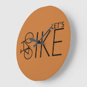 Motivatie fietsoffertes grote klok (Hoek)