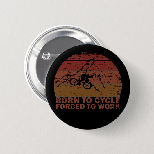 Motivatie fietsoffertes ronde button 5,7 cm (Voorkant /achterkant)