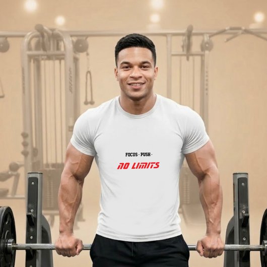 Motivatie Fitheid T-shirt