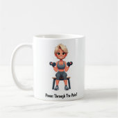  Motivatie Fitness Coffee Mok (Links)