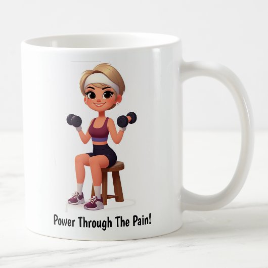 Motivatie Fitness Coffee Mok