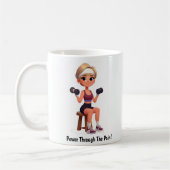 Motivatie Fitness Coffee Mok (Links)