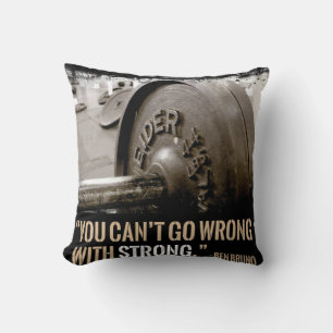 Motivatie fitness Gym Kussen