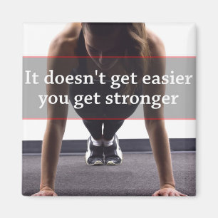 Motivatie fitness Gym Magneet