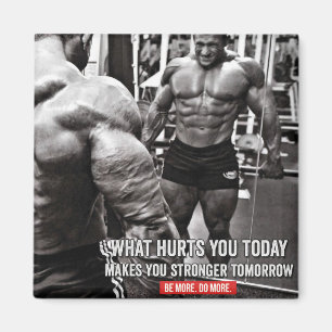 Motivatie fitness Gym Magneet