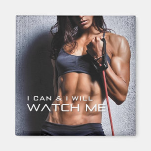 Motivatie fitness Gym Magneet