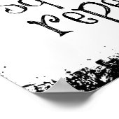 Motivatie Fitness Quote, East, Sleep, Squat Poster (Hoek)